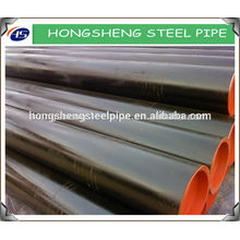 water and oil field carbon steel black welded steel pipe